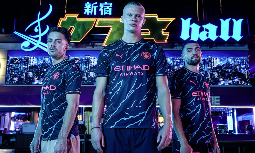 PUMA、「Manchester City」2023-24シーズン3rdユニフォーム発売 