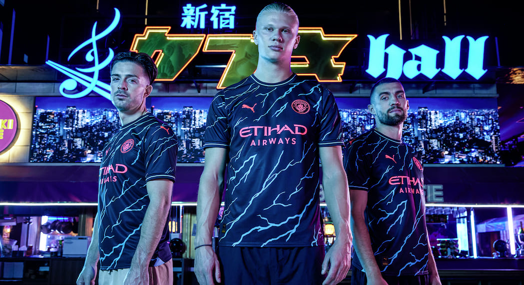 PUMA、「Manchester City」2023-24シーズン3rdユニフォーム発売 