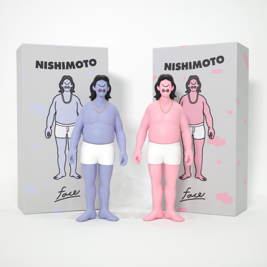 NISHIMOTO IS THE MOUTH、アーティスト・faceとのコラボアートフィギュア登場 |  HIGHSNOBIETY.JP（ハイスノバイエティ）