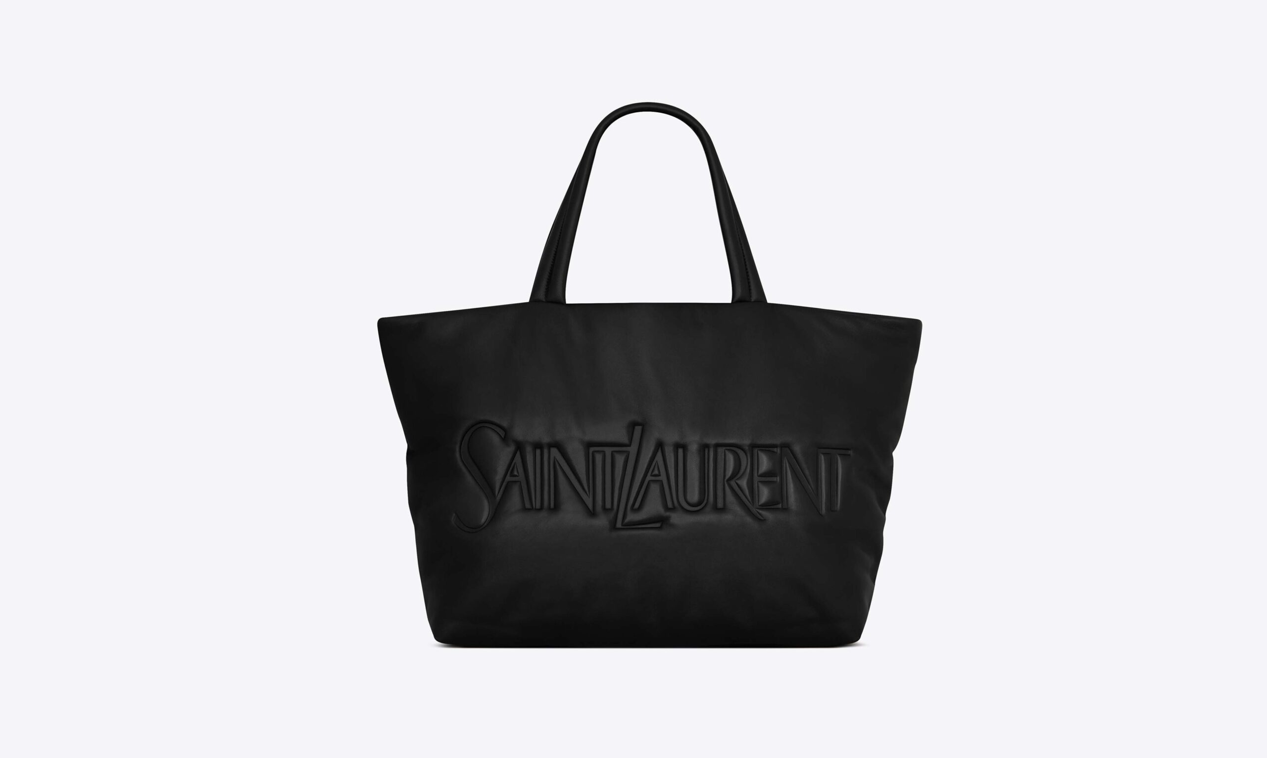 SAINT LAURENT、ラムレザーの新作「サンローラン トート」発売