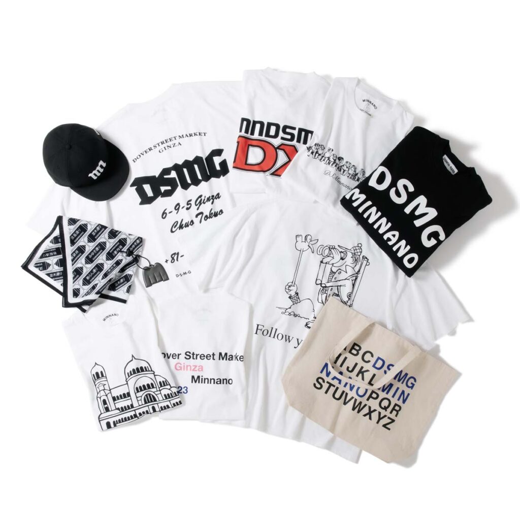 MIN-NANO × DSMG リフレクター 他tシャツ-