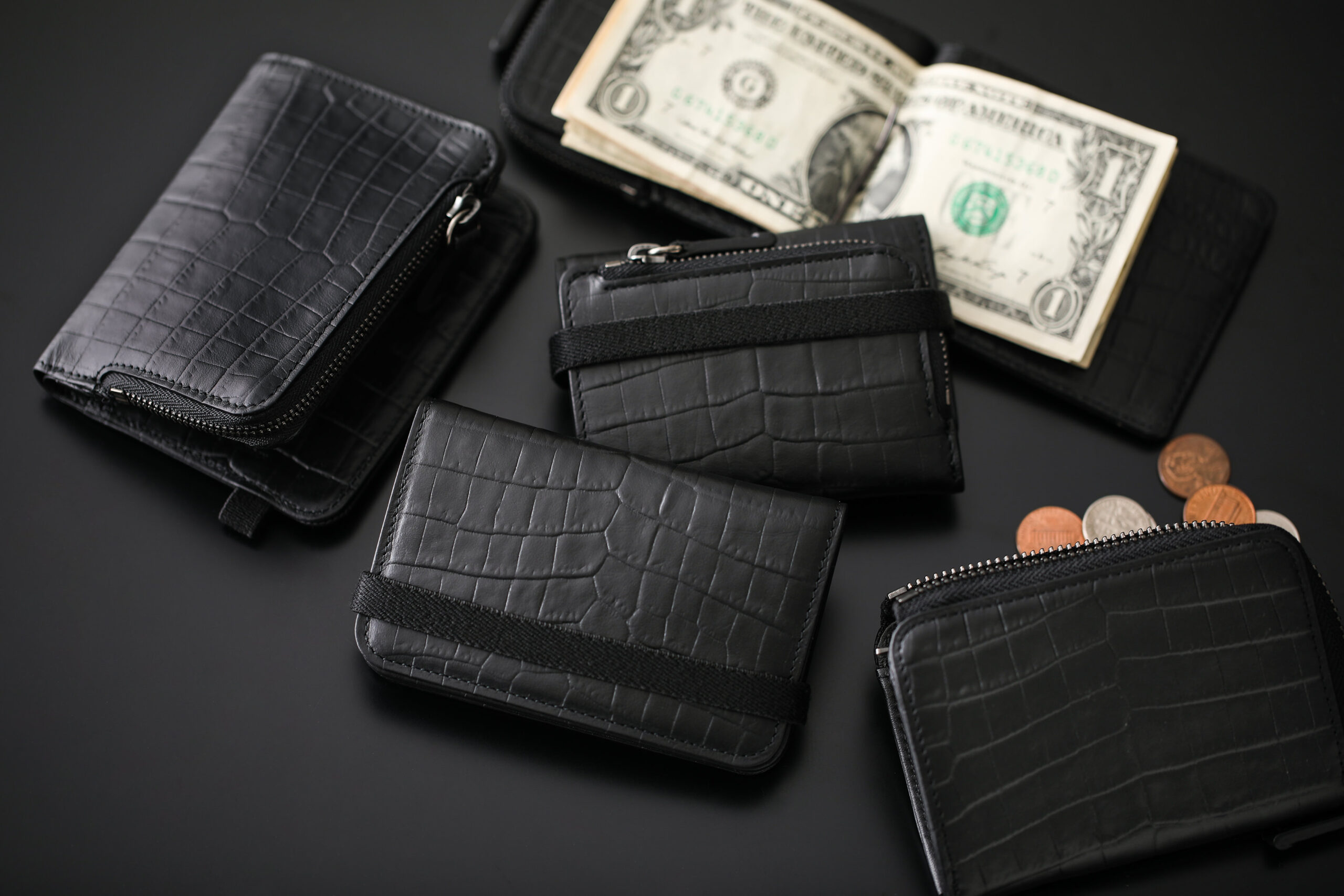 RAMIDUS、クロコダイルの型押し「CROCO」シリーズ登場