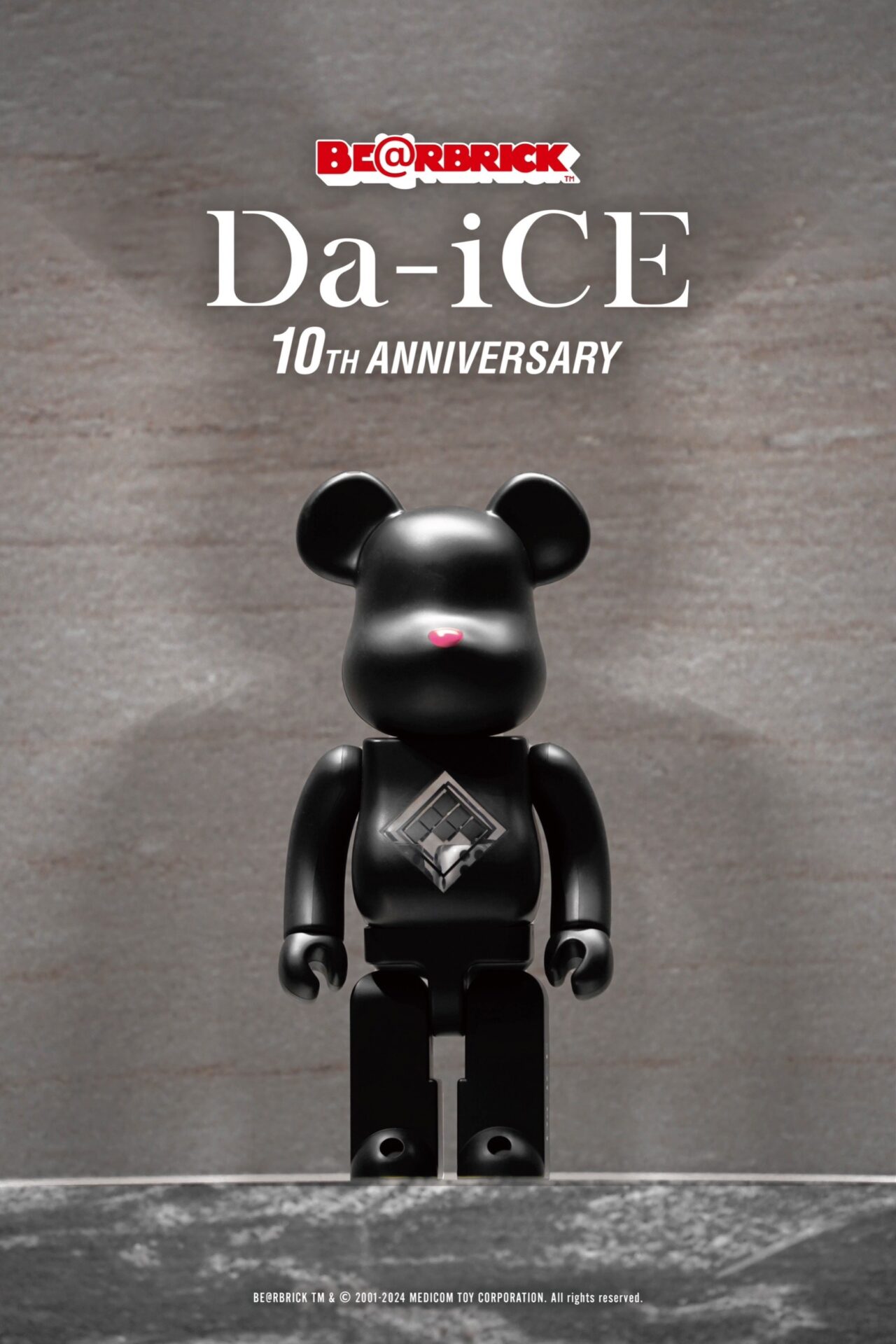 Da-iCEのメジャーデビュー10周年を記念したBE@RBRICK登場