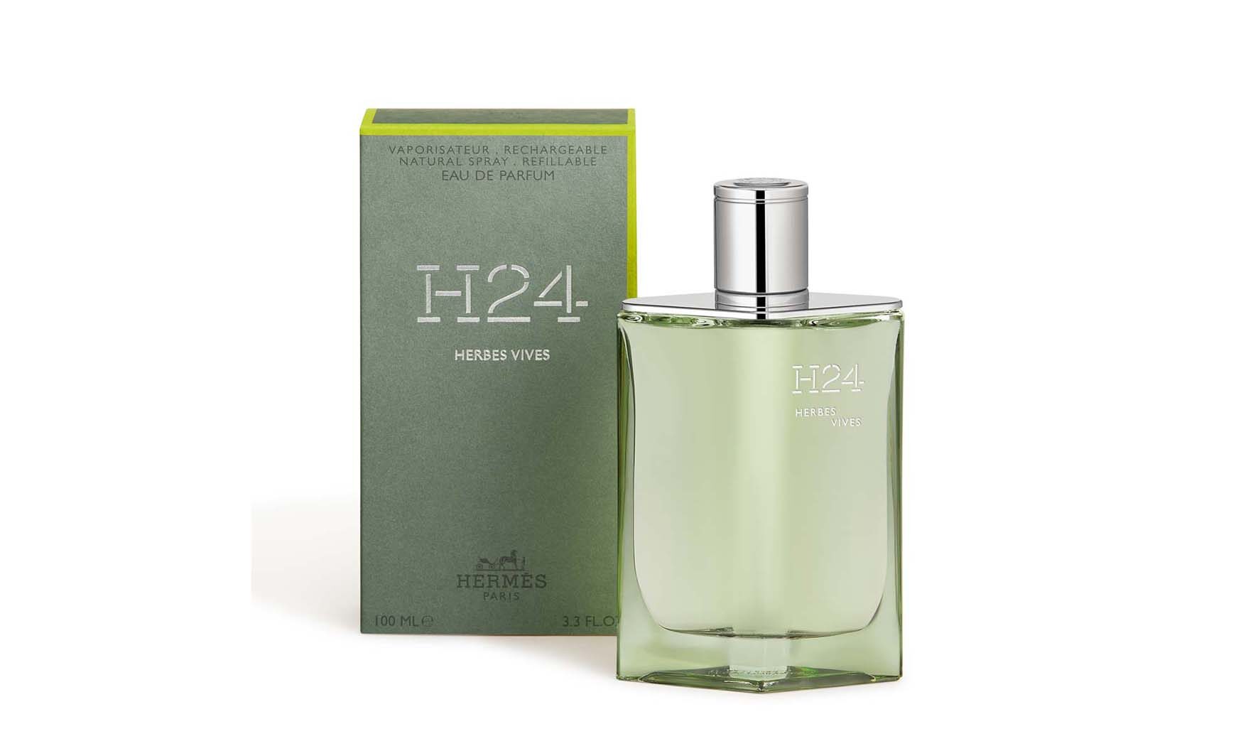 HERMÈS、フレグランス「H24 エルブ ヴィーヴ」発売