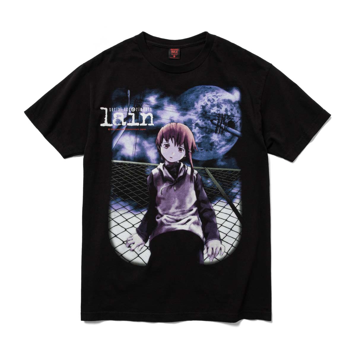 GEEKS RULE × 『serial experiments lain』、コラボTシャツ発売