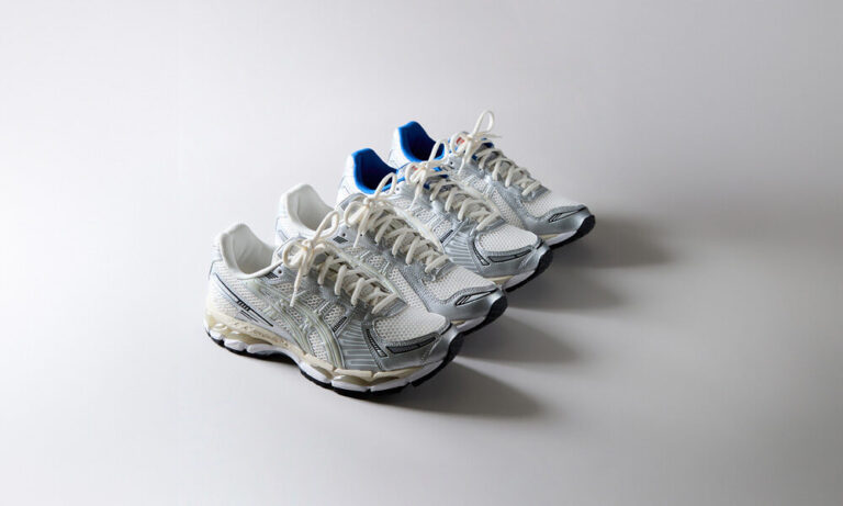 ASICS、アシンメトリーな新作サステナブルシューズ発売