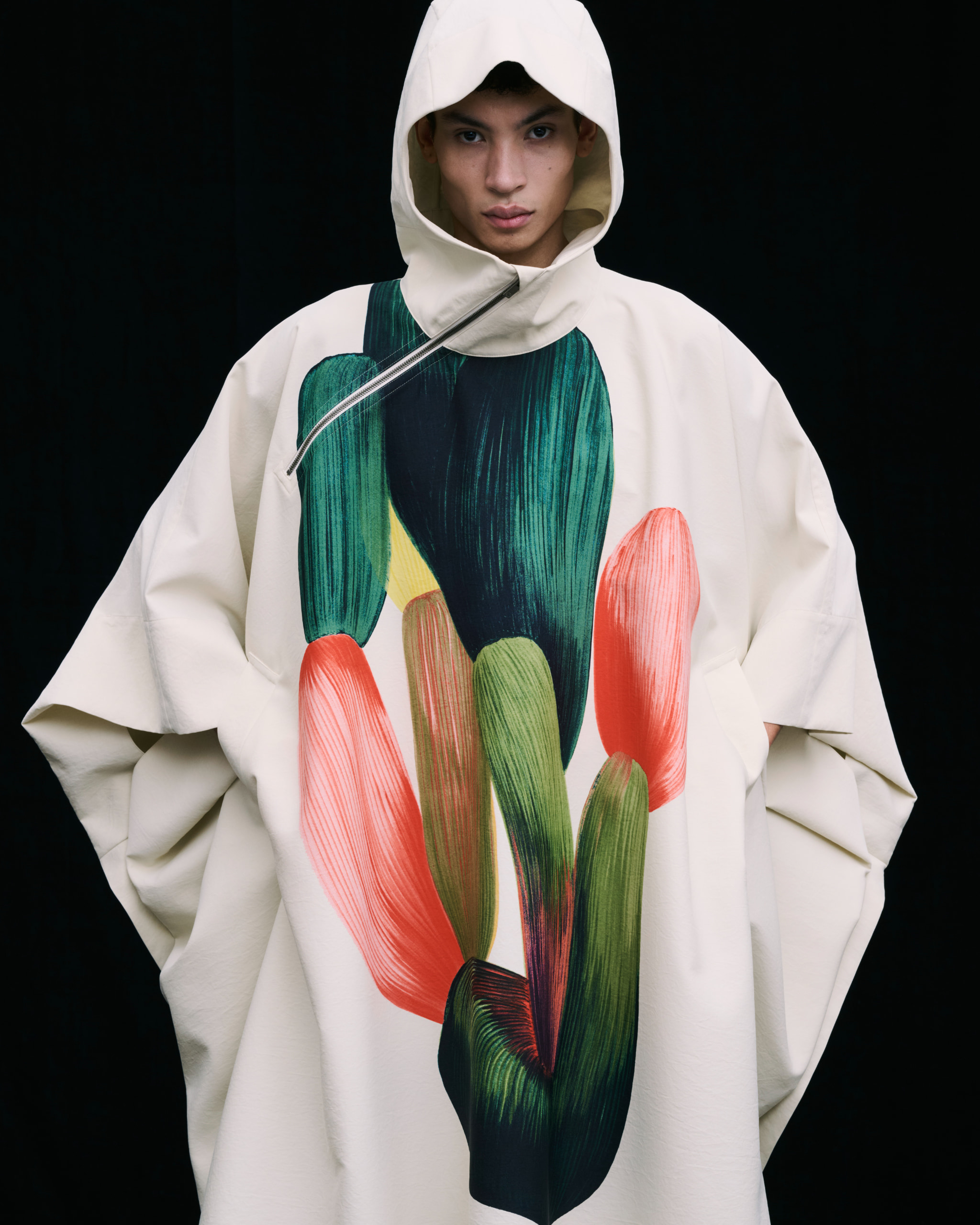 HOMME PLISSE ISSEY MIYAKE ペイントデザイン ジャケット 【公式通販】