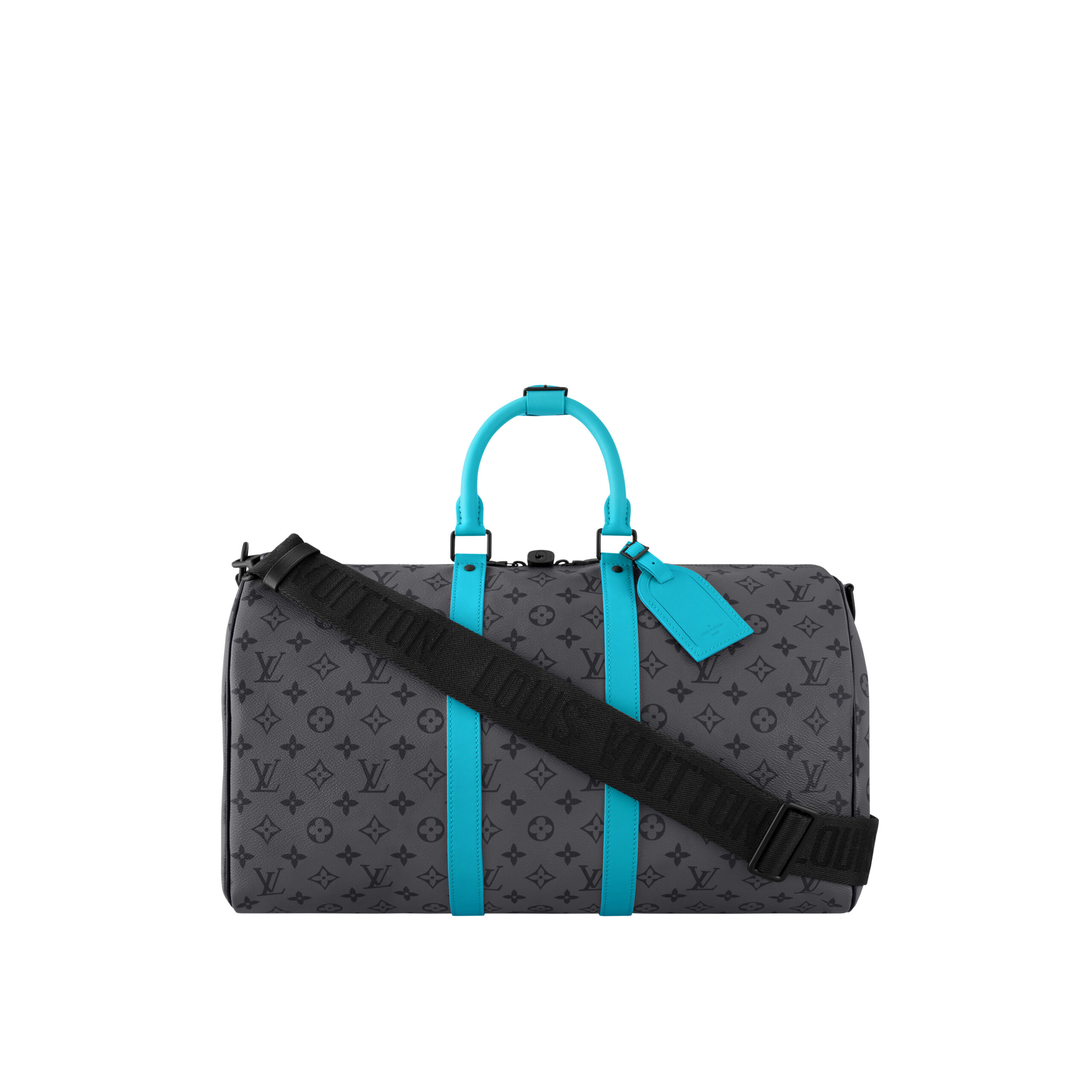 LOUIS VUITTON、「モノグラム・エクリプス リバース キャンバス」をターコイズカラーでアップデートしたアイテム発売