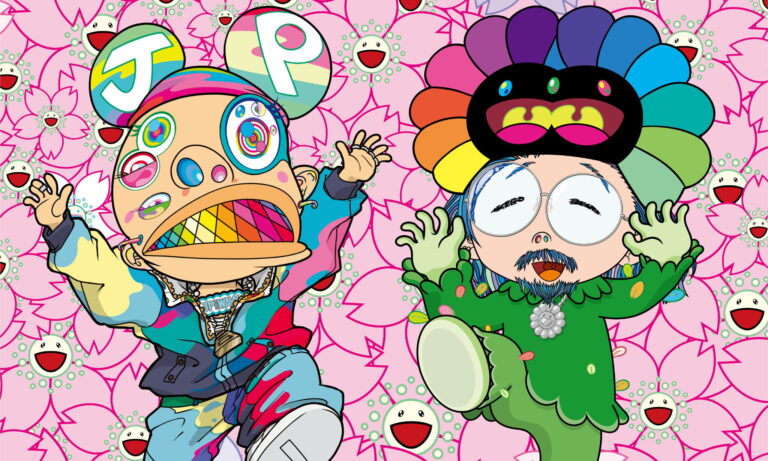 村上隆 版画『 Here We Go』 12月8日(火)10時より、村上隆とFUTURA2000のコラボレーション