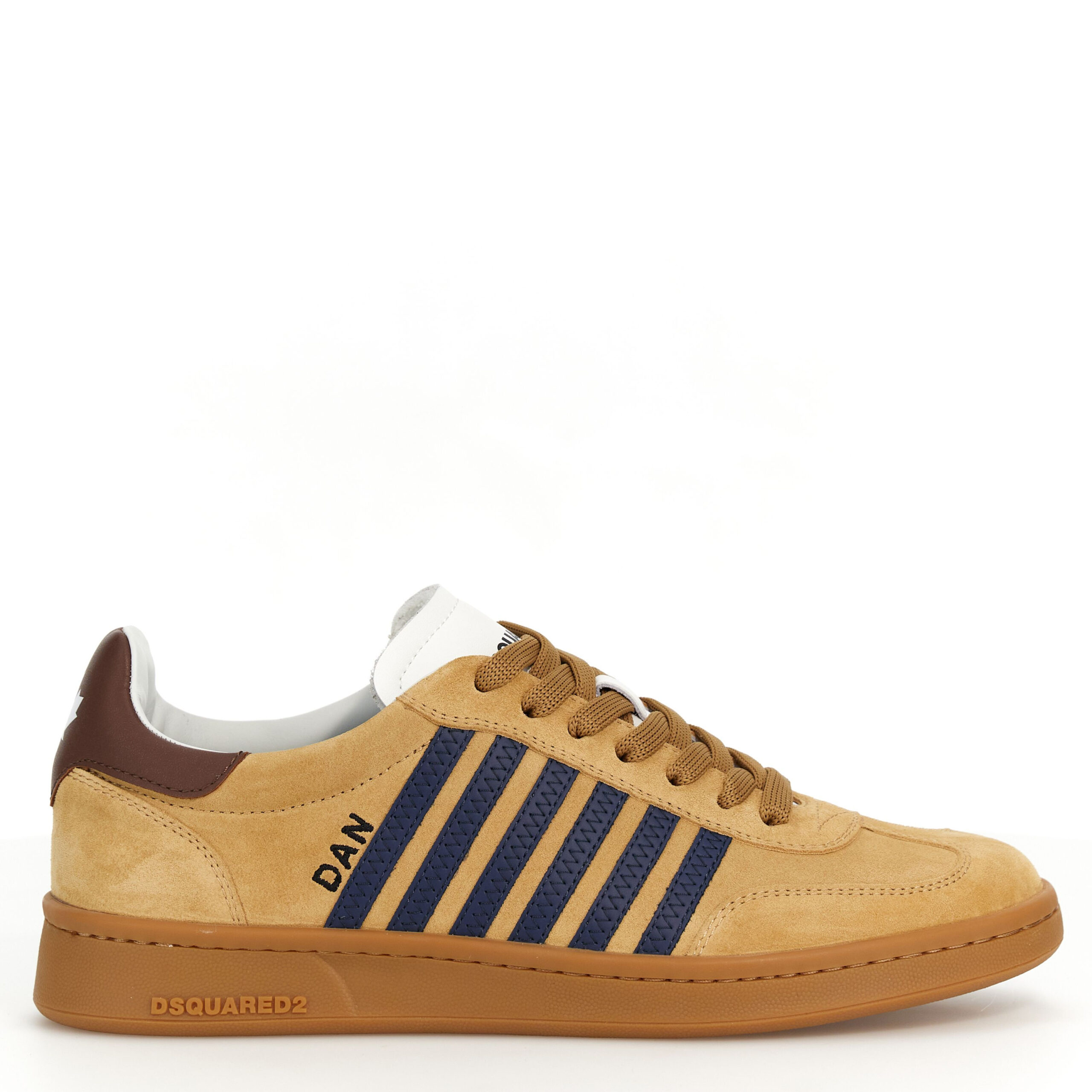 DSQUARED2、新カラーと素材の「ボクサースニーカー」発売。デザイナーの名前あしらう