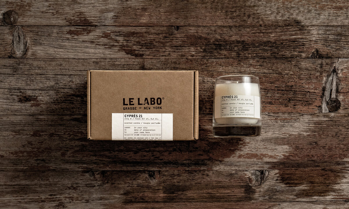 LE LABO、クラシック キャンドルに新しい香り「CYPRÈS 21」登場。明るい樹脂のようなサイプレスの香り