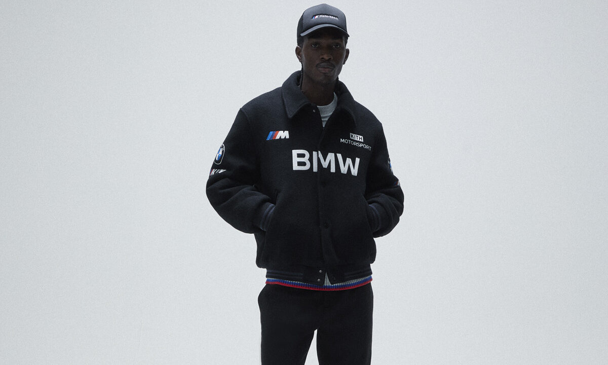 Kith × BMW、第3弾コラボコレクション発売。象徴的カラーを取り入れたジャケットなど