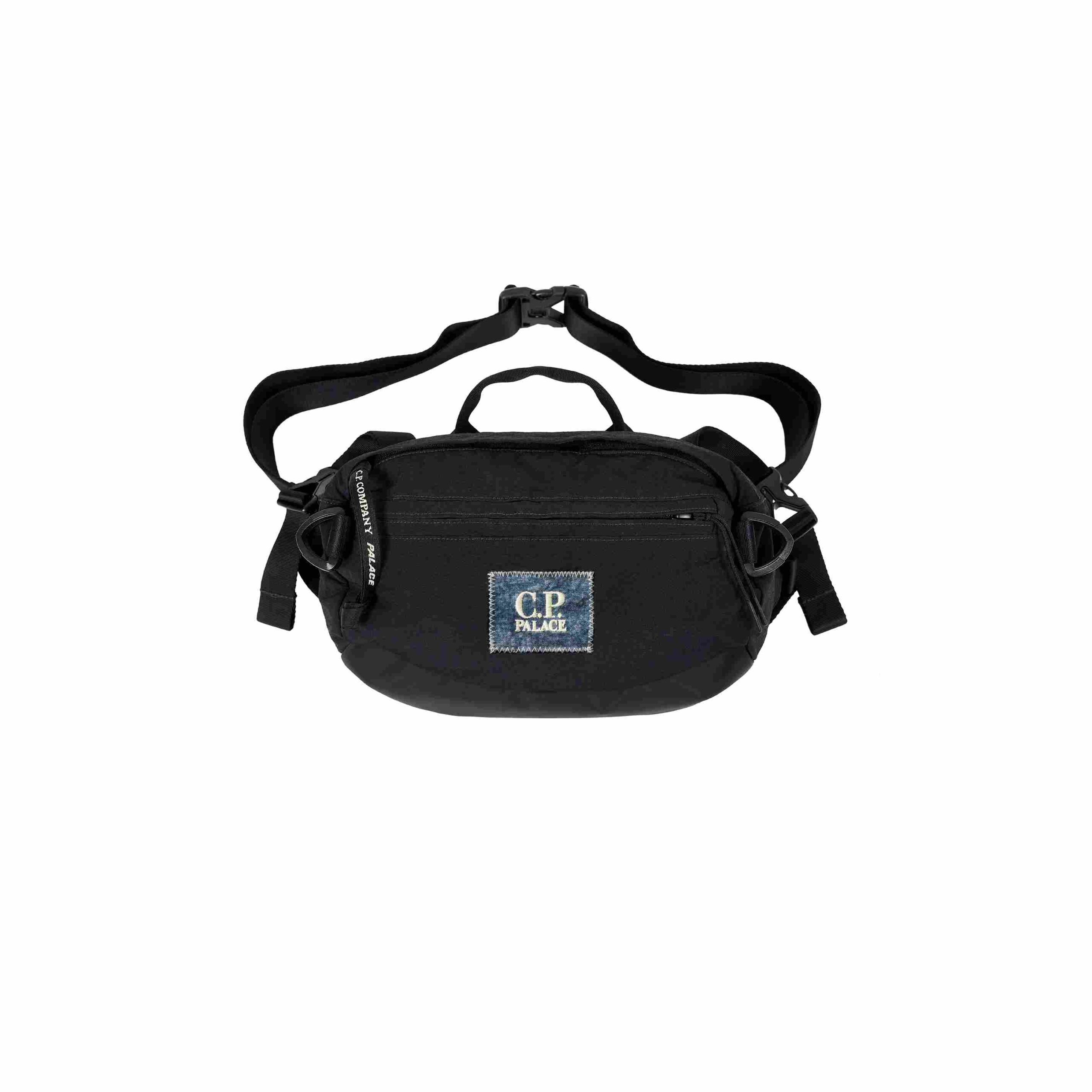 PALACE C.P. COMPANY PLAIN PAPER TOUCH SHOULDER BAG NAVY 1_1_11zon  