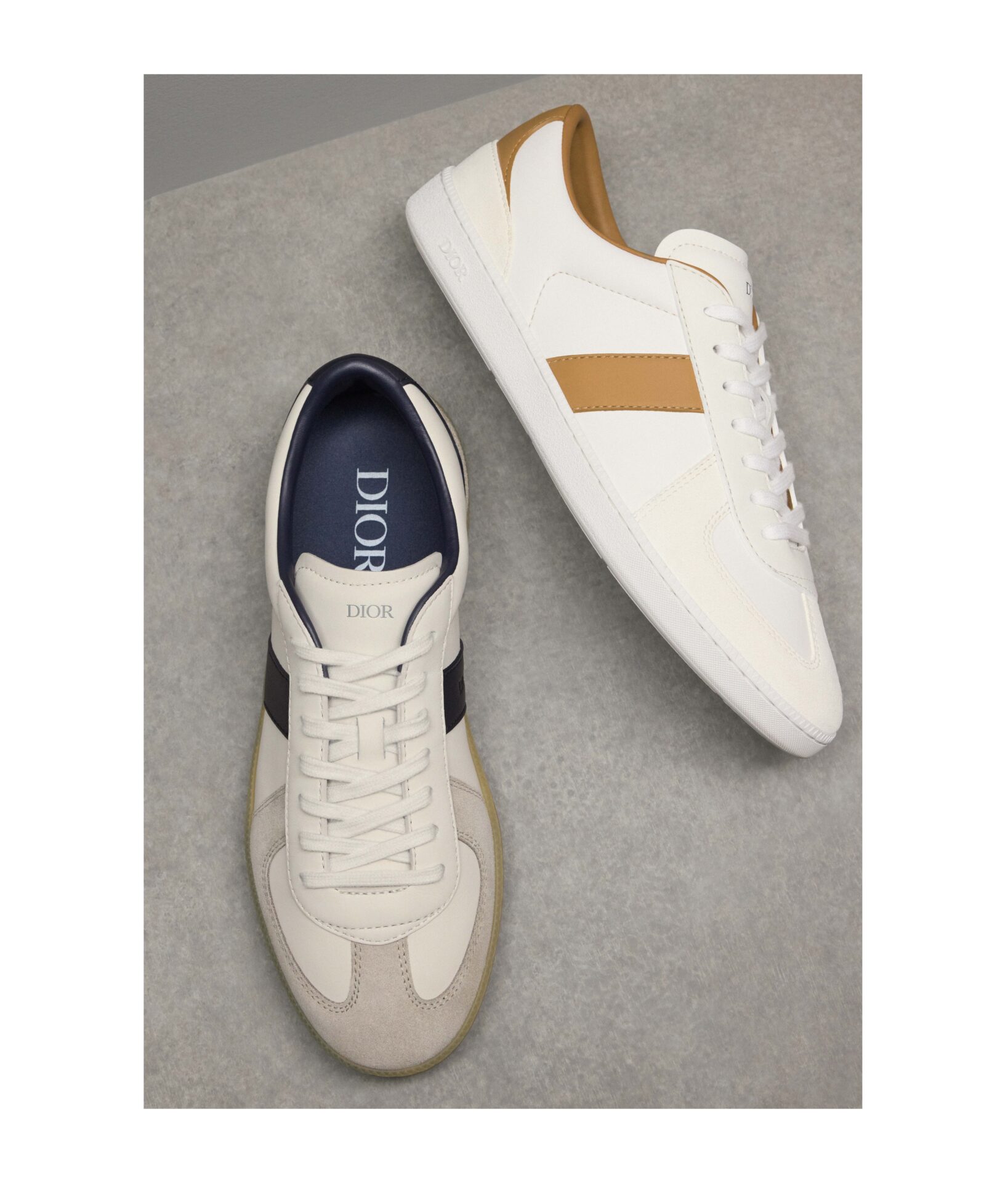 DIOR、「B01 マッチポイント」スニーカー発売。タンやソールに刻