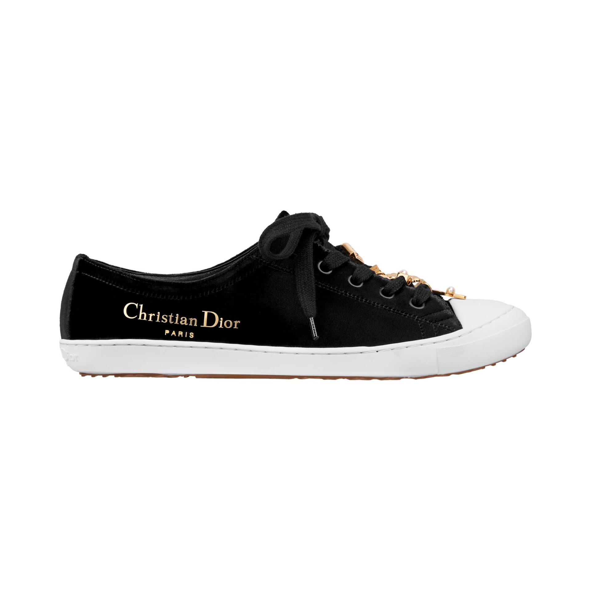 新作スニーカー「ディオール ラッキー」登場。ゴールド