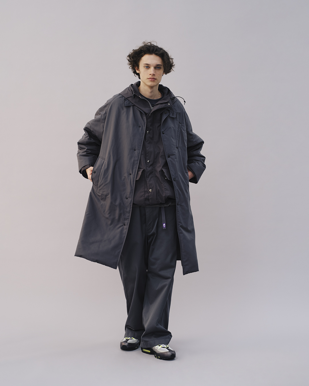 THE NORTH FACE PURPLE LABEL ダウンコート ブラック THE NORTH FACE PURPLE LABEL GORE-TEX INFINIUM™ Down Coat