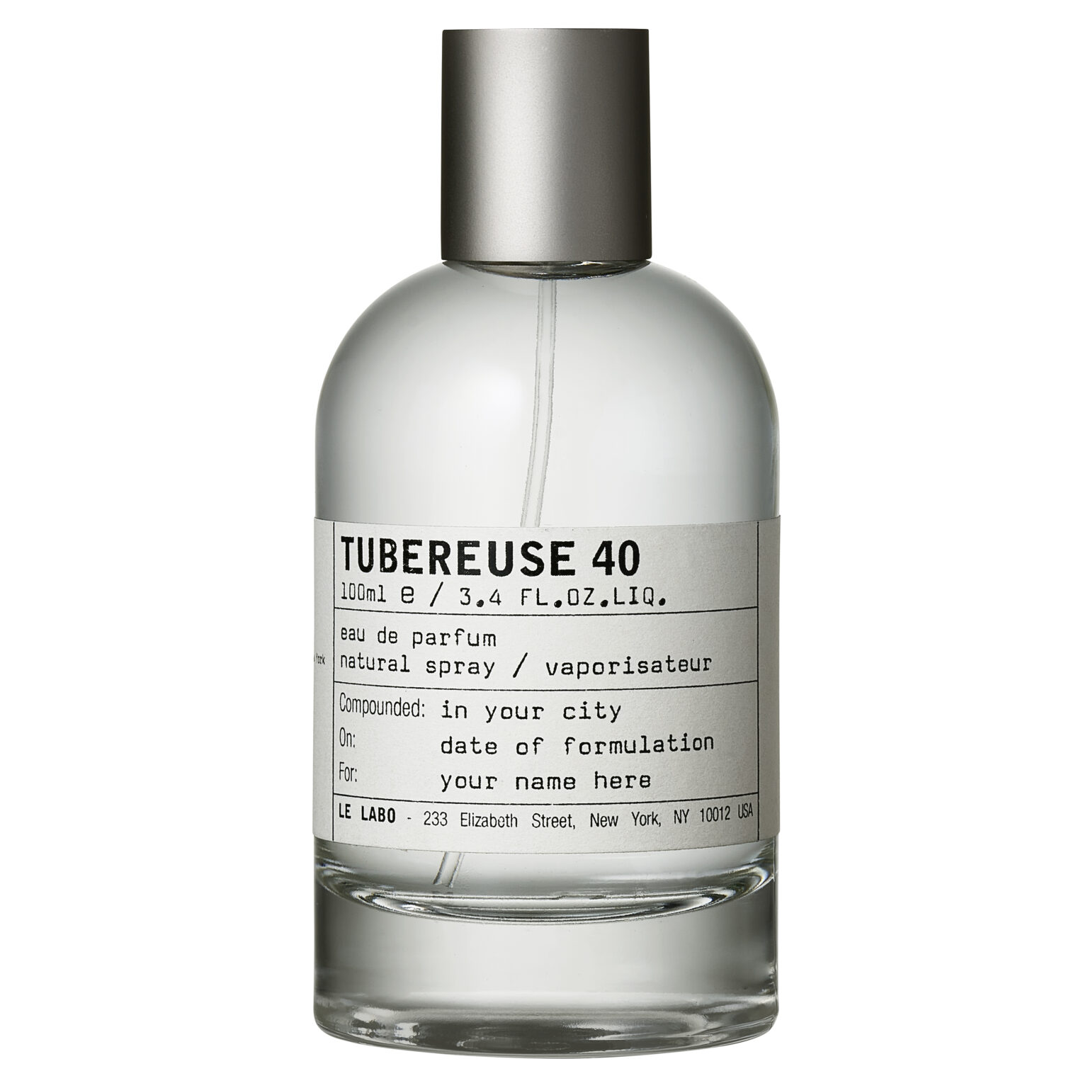 LeLabo シティエクスクルーシブ TUBEREUSE40 15ml ル ラボ / TUBEREUSE 40の公式商品情報｜美容・化粧品情報は