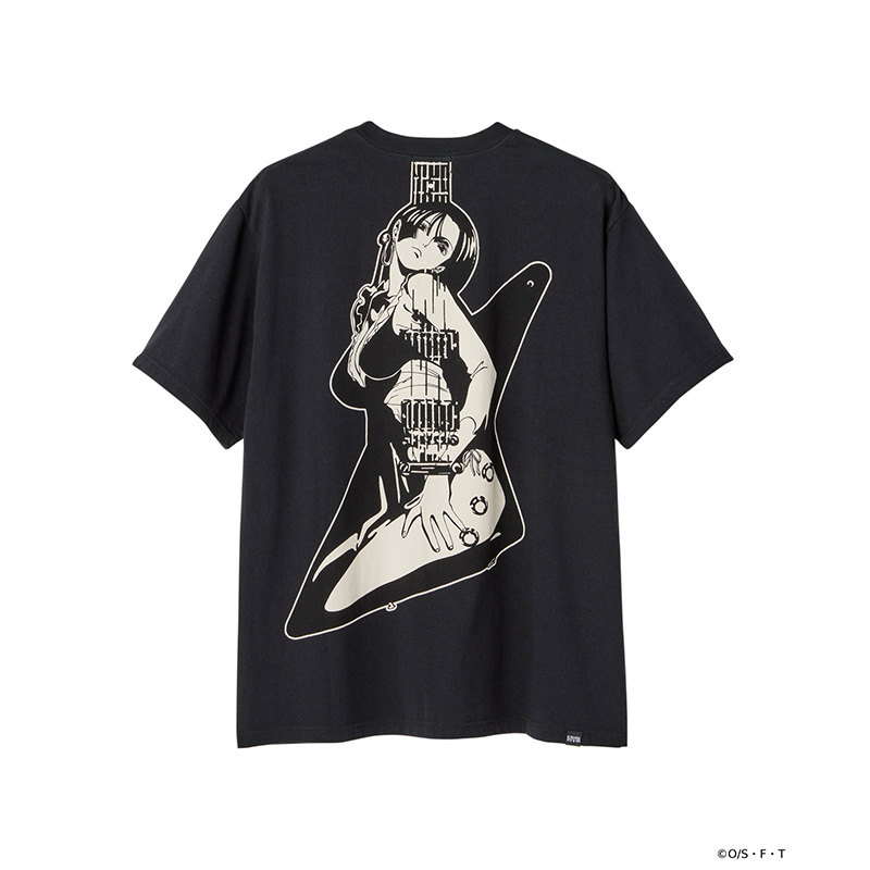ONE PIECE HYSTERIC GLAMOUR Tシャツ ハンコック 黒 ONE PIECE×HYSTERIC GLAMOUR / BOA.HANCOCK EXPLORER T シャツ