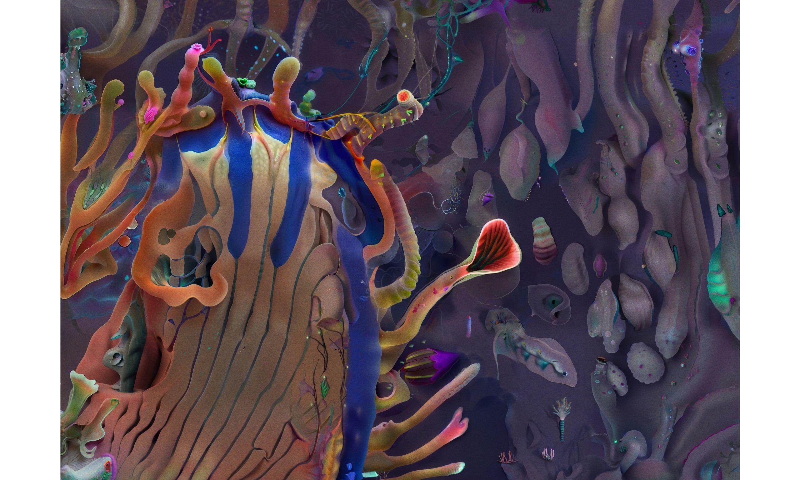 展覧会「Synthetic Natures もつれあう世界：AIと生命の現在地」開催。AIアートとエコロジーが融合