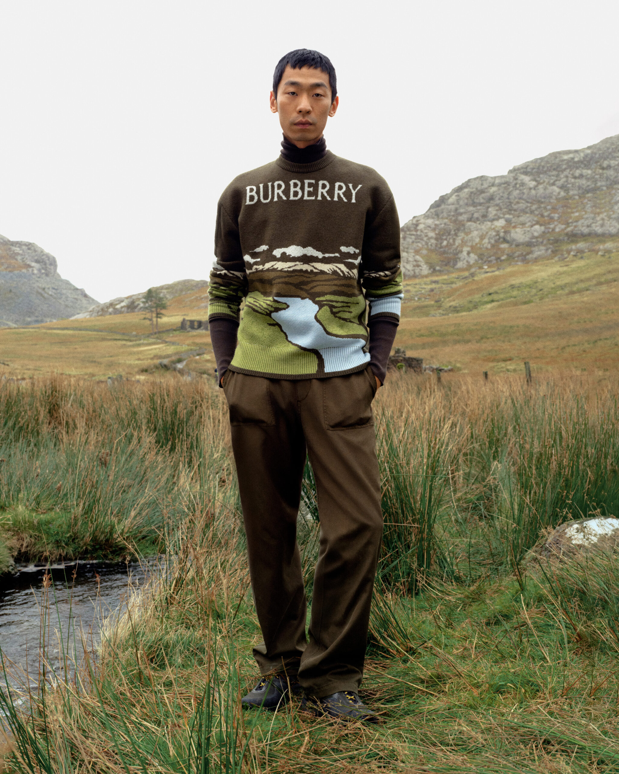 BERBURRY ギャバジン カプセル