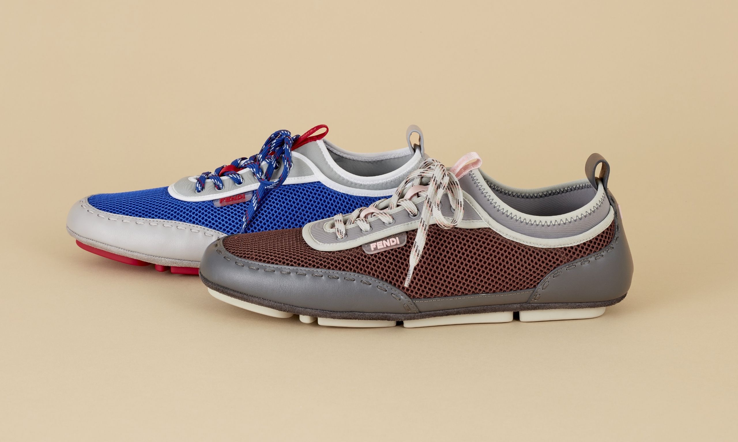 「フェンディ フィット」スニーカーより新色発売。クライミングシューズ着想で快適性と軽量感を両立