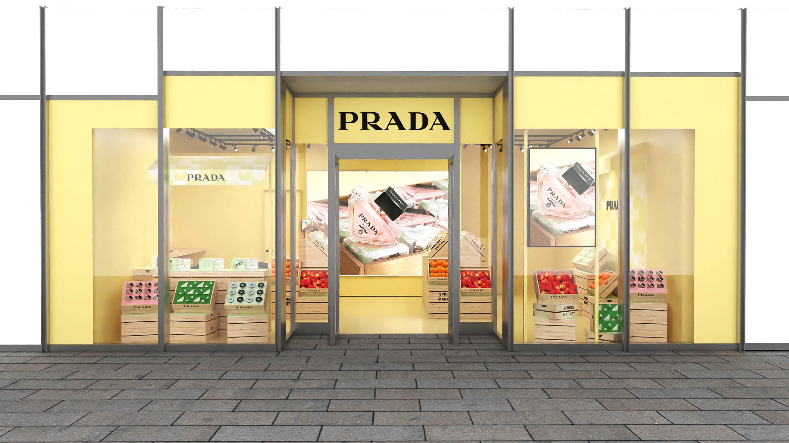「PRADA ビューティー マーケット」開催。ブランドの世界観が息づいた空間で限定製品も展開