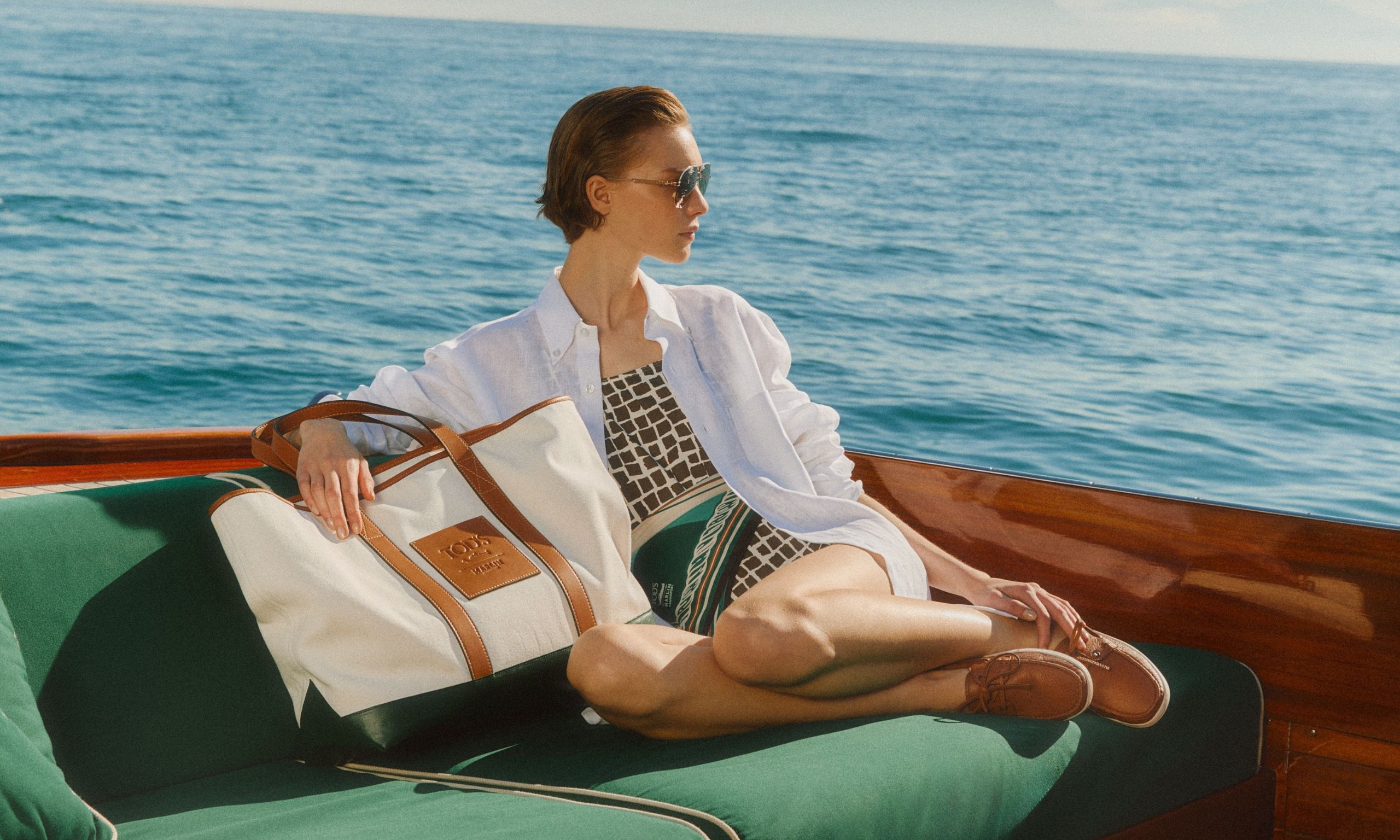 TOD’S、「マルリン」カプセルコレクション発売。ケネディがかつて所有していたボートに着想